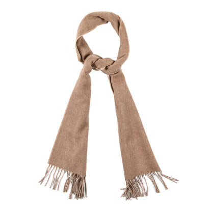 Hermes Cashmere Recto Verso Muffler Marron Glace Craie 1 of 5