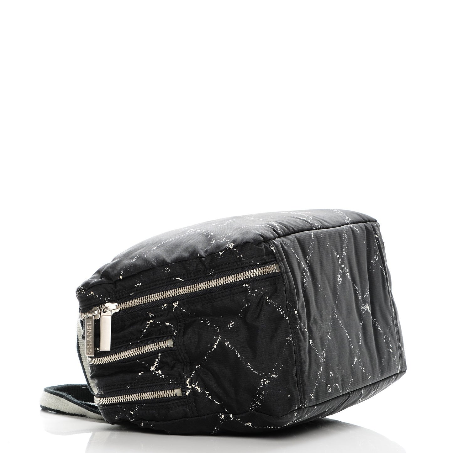 Nylon Travel Small Toiletry Tote Black