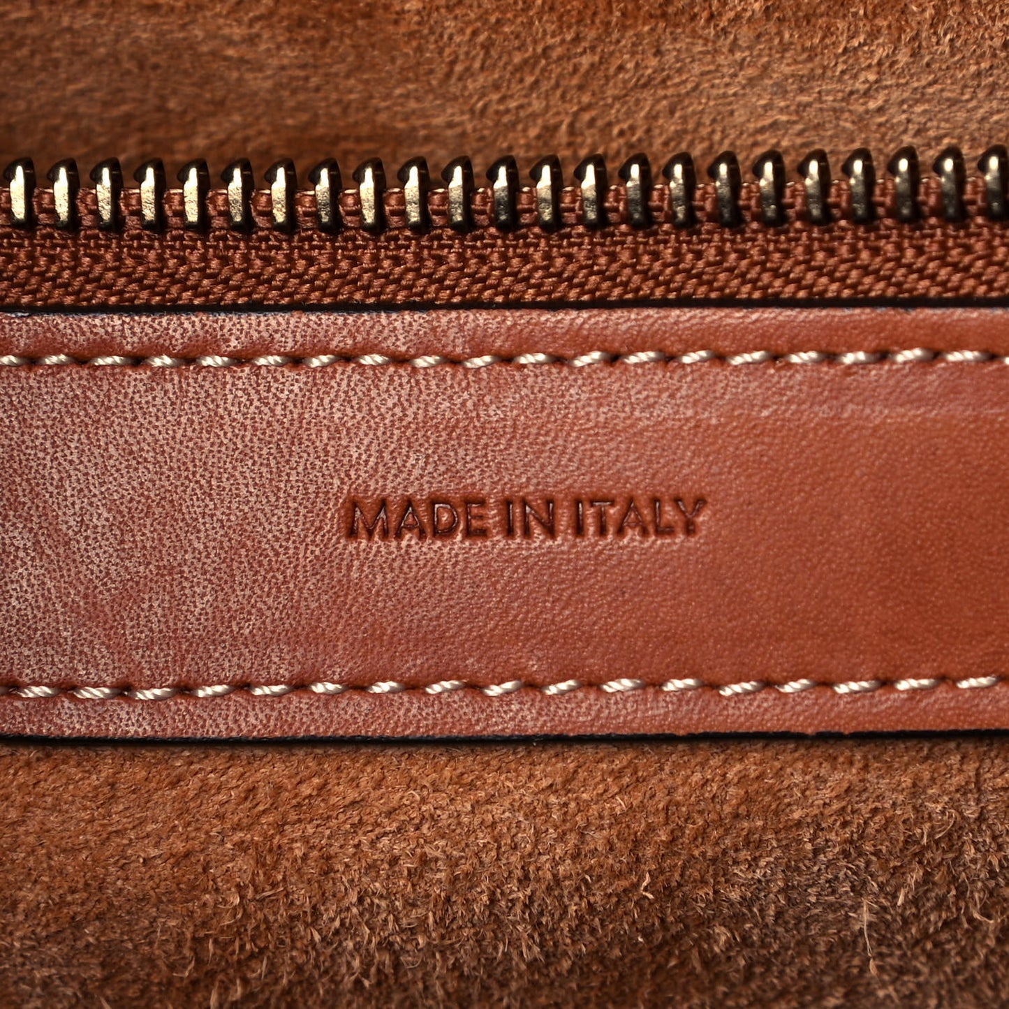 Natural Calfskin Mini Luggage Tan
