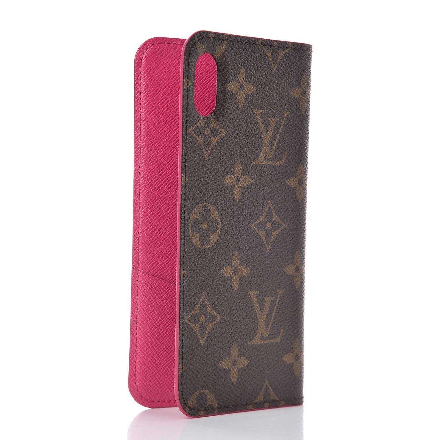 Monogram iPhone XS Max Folio Case Rose Pop