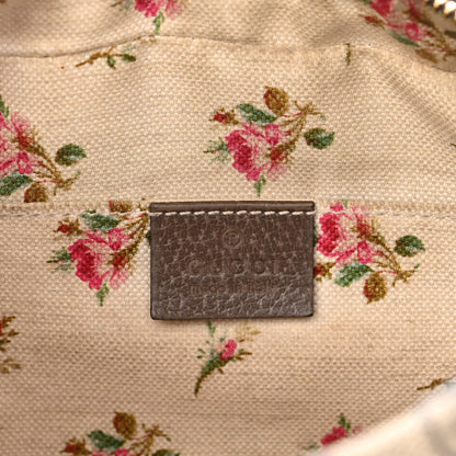 Gucci GG Supreme Monogram Web Neo Vintage Shoulder Bag Beige New Acero Crop 6 of 11