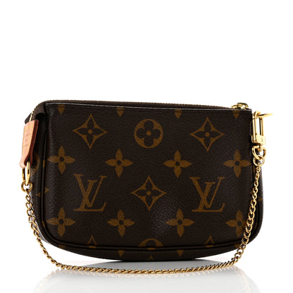 Louis Vuitton Monogram Mini Pochette Accessories 3 of 8