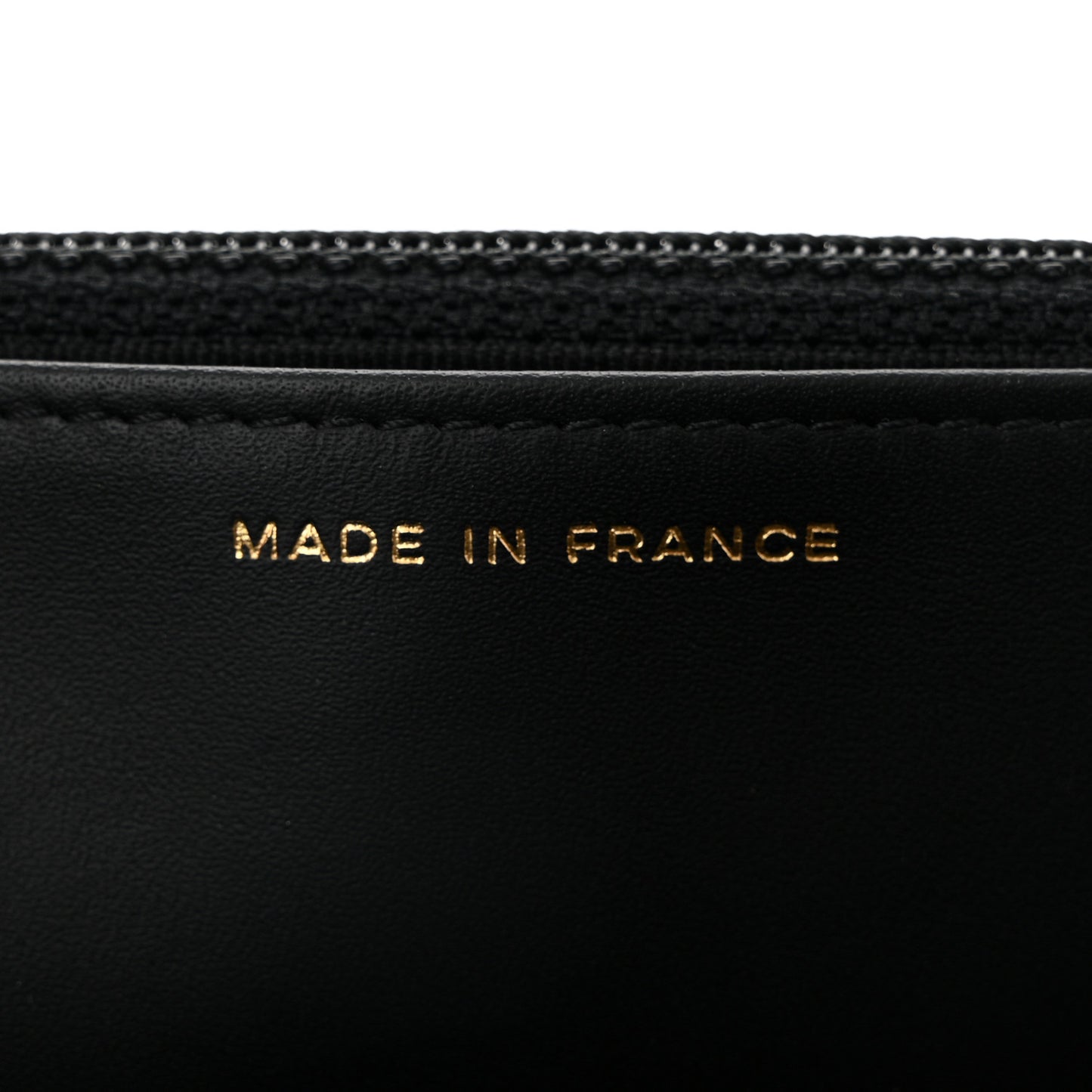 Aged Calfskin Lucky Charms Casino 2.55 Reissue Wallet on Chain WOC Black