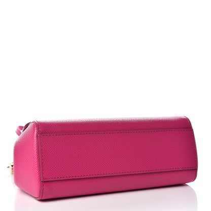Dolce & Gabbana Dauphine Small Miss Sicily Satchel Pink 4 of 8