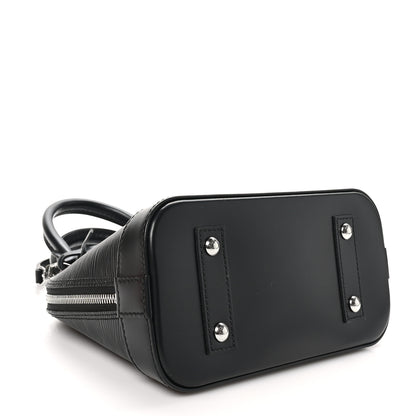 Louis Vuitton Epi Alma BB Black 4 of 10
