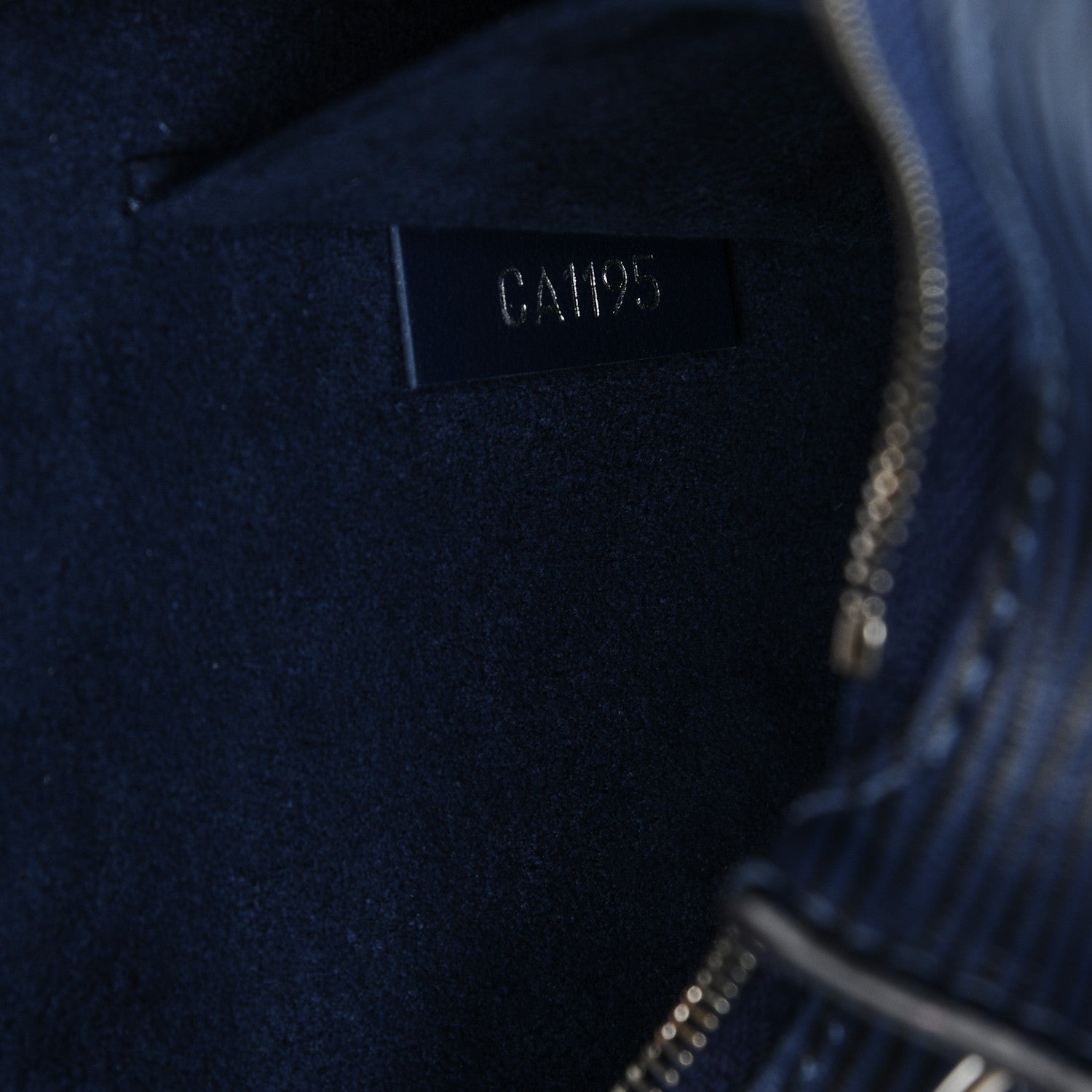 Louis Vuitton Epi Neverfull MM Indigo 9 of 10