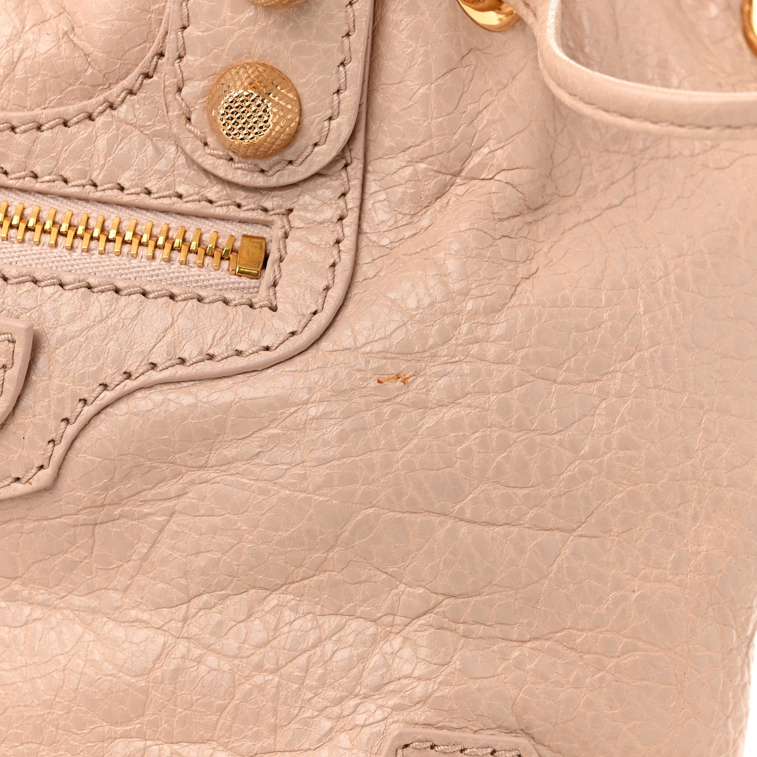 Balenciaga Agneau Giant 12 Gold Hardware Mini Pompon Rose Aubepine Rose Light 13 of 13