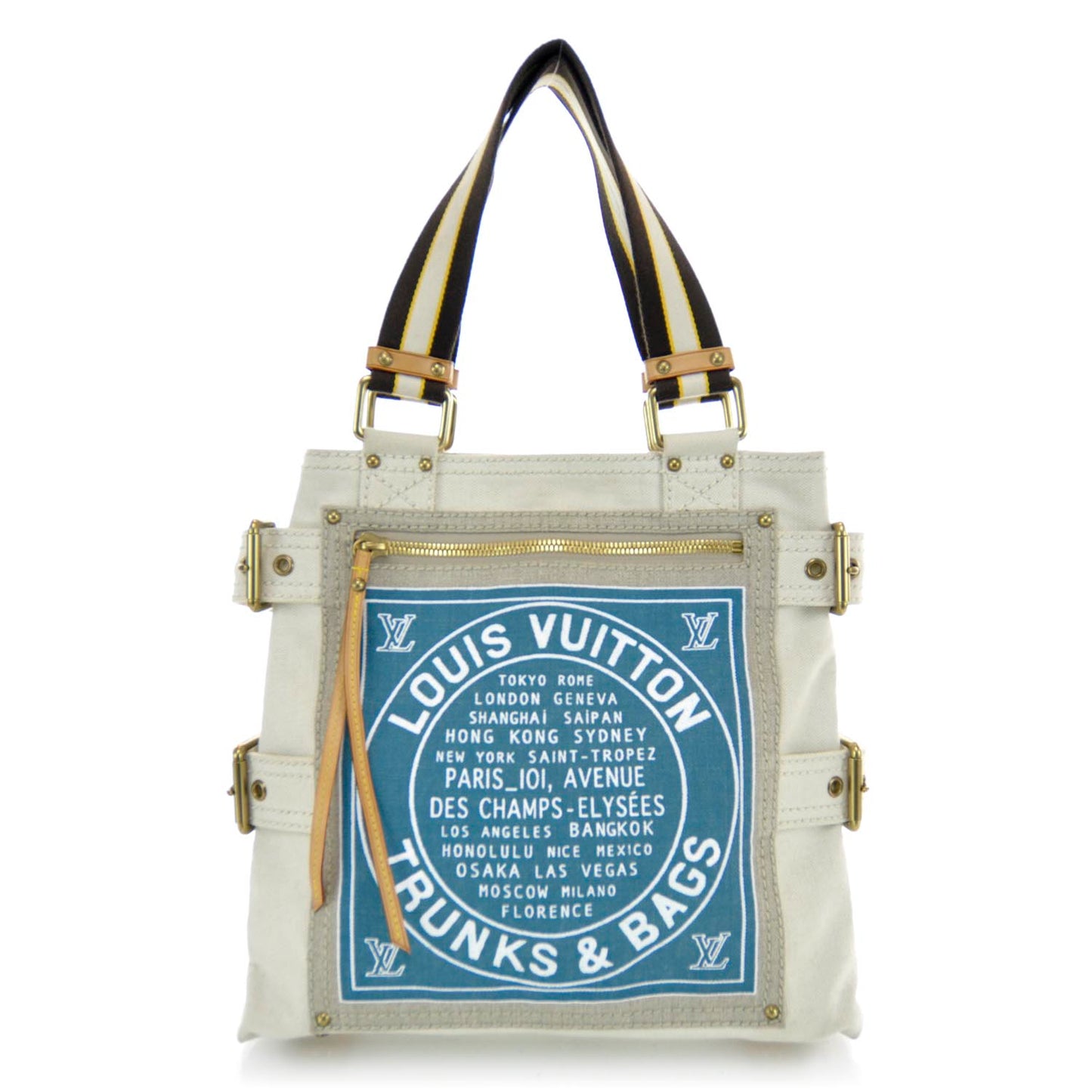 Toile Globe Shopper Cabas MM
