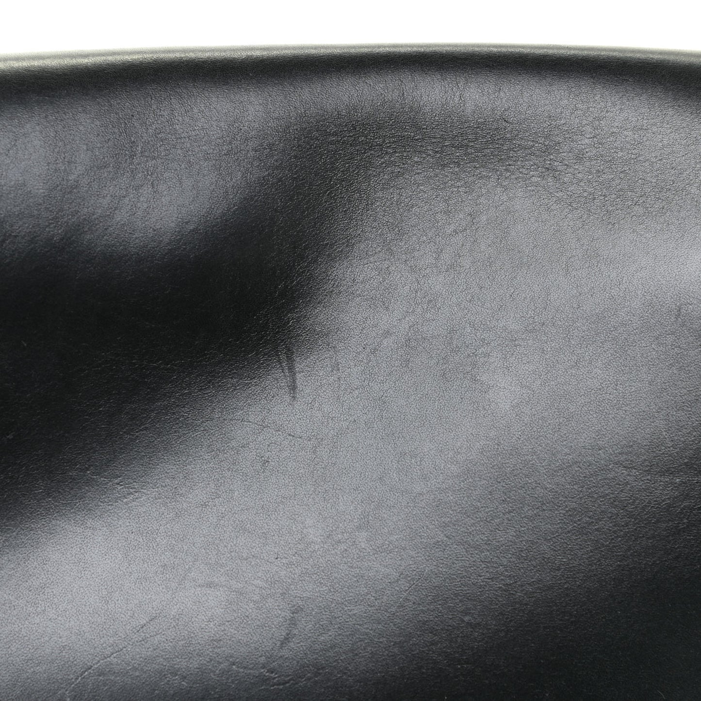 Calfskin Saddle Crossbody Bag Black