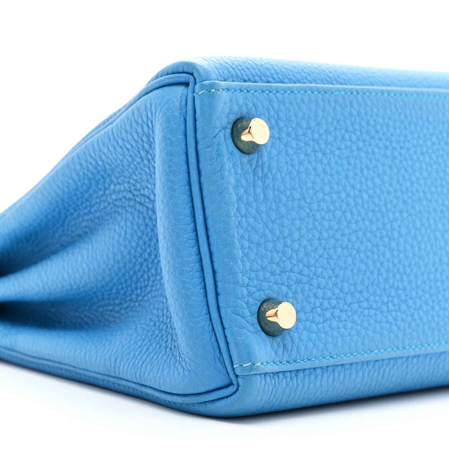 Hermes Togo Kelly Retourne 25 Bleu Zanzibar 9 of 14