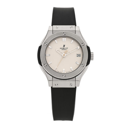 Hublot Titanium Rubber 33mm Classic Fusion Quartz Watch 581.NX.2610.RX 1 of 5