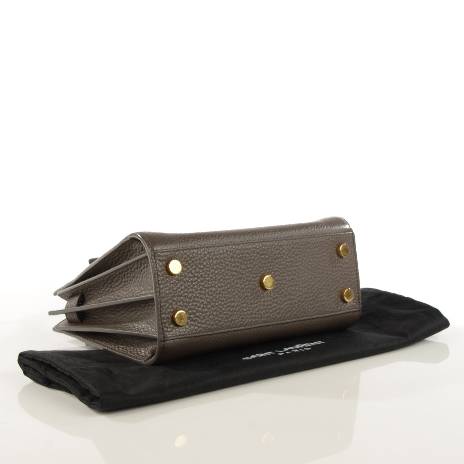 Saint Laurent Calfskin Nano Sac de Jour Grey 4 of 6