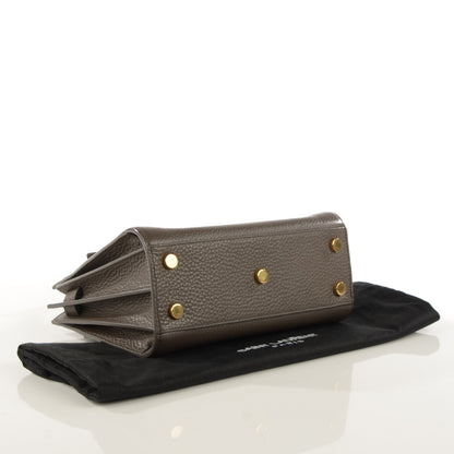 Saint Laurent Calfskin Nano Sac de Jour Grey 4 of 6
