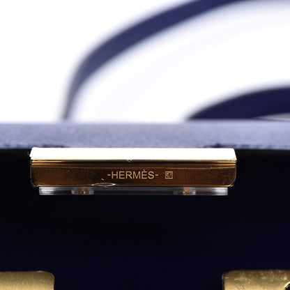 Hermes Epsom Constance 18 Bleu Electrique 9 of 18