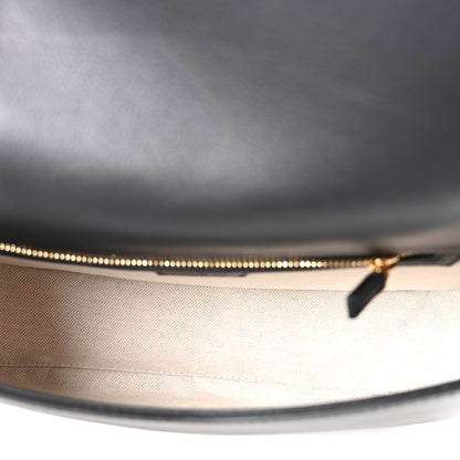 Gucci Roxy Calfskin Medium Blondie Top Handle Bag Black 5 of 10
