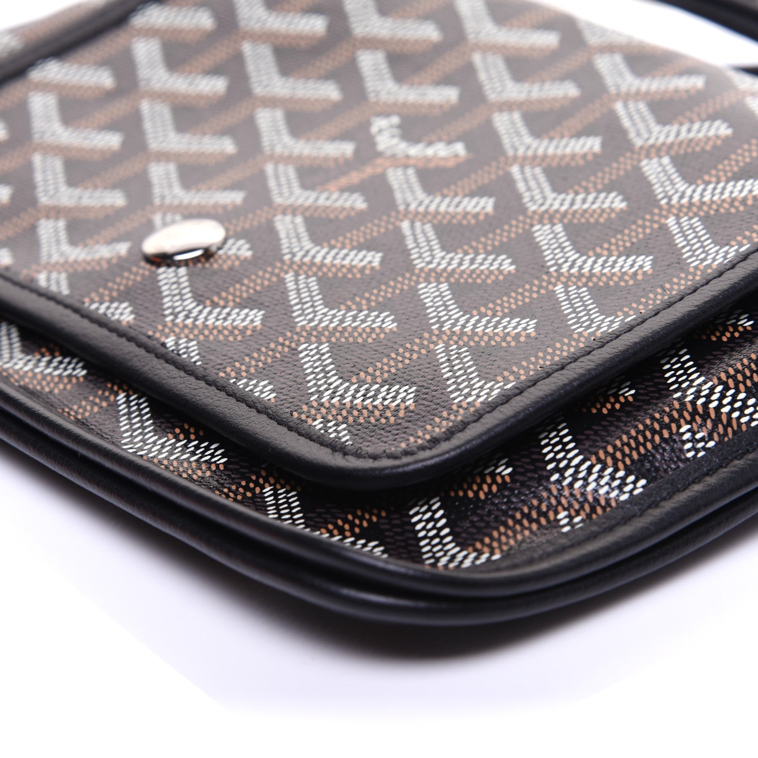 Goyard Goyardine Plumet Wallet Clutch Black 7 of 10