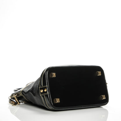 Louis Vuitton Suhali Lockit PM Black 4 of 8