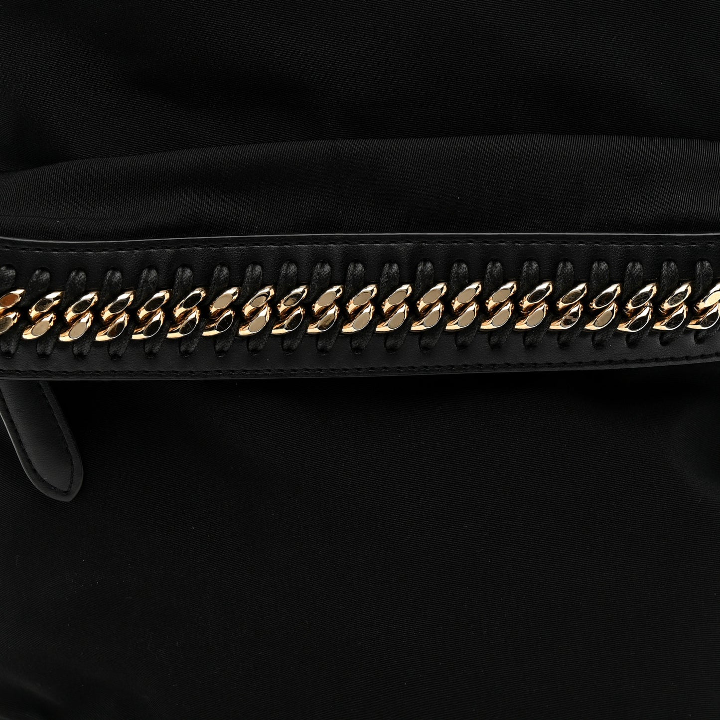 Nylon Eco Alter Nappa Mini Falabella GO Backpack Black