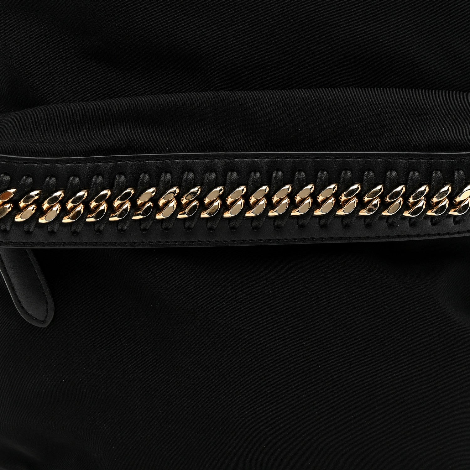 Stella McCartney Nylon Eco Alter Nappa Mini Falabella GO Backpack Black 8 of 10