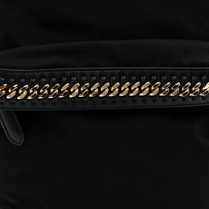 Stella McCartney Nylon Eco Alter Nappa Mini Falabella GO Backpack Black 8 of 10