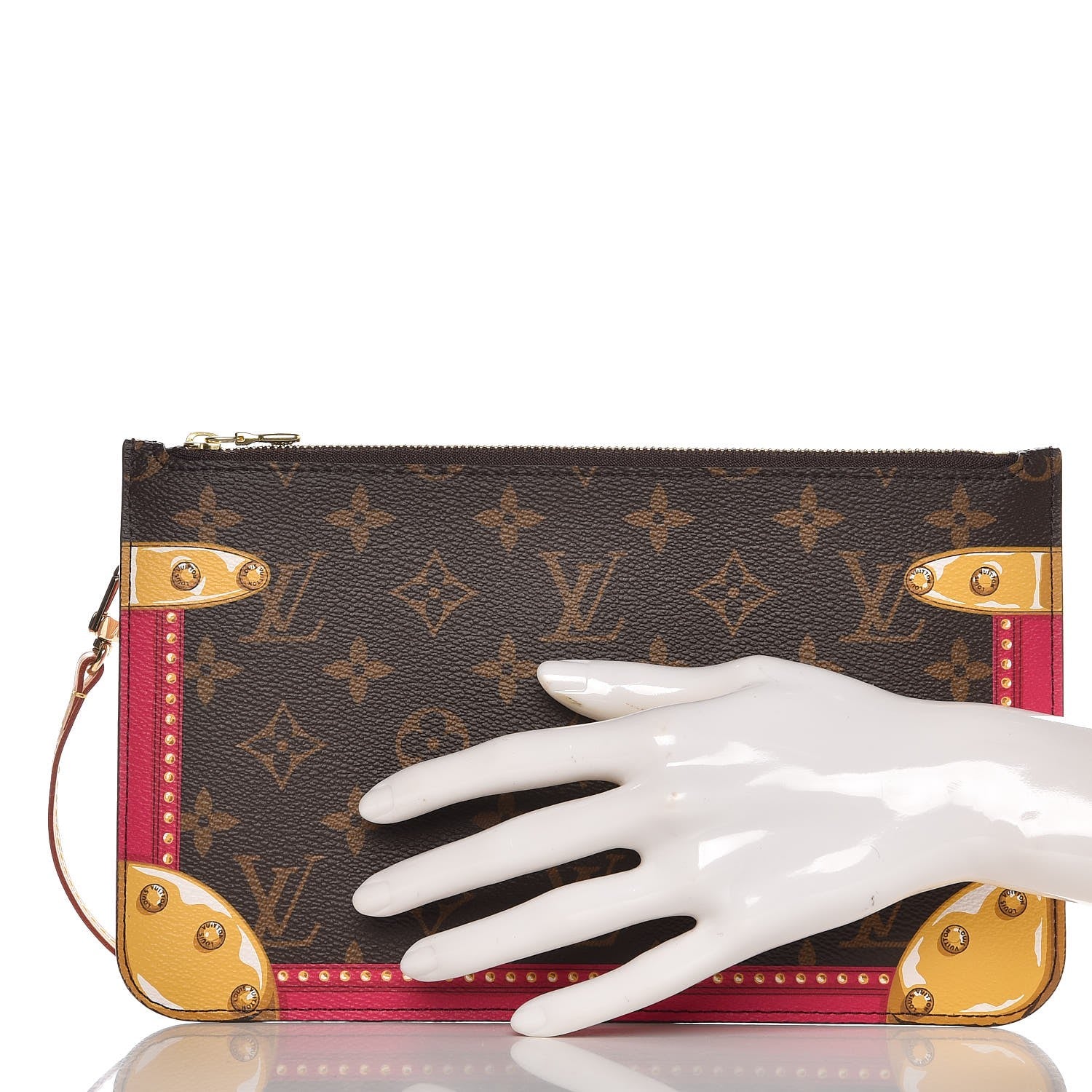 Louis Vuitton Monogram Summer Trunks MM GM Pochette 2 of 8