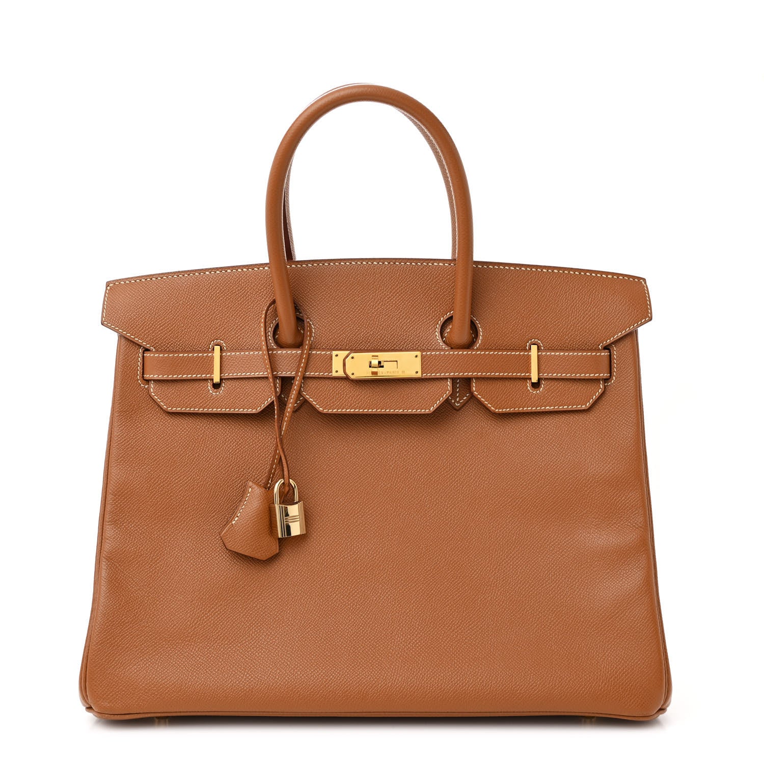 Hermes Courchevel Birkin 35 Gold 1 of 12