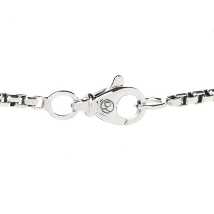 David Yurman Sterling Silver 2.7mm Small Box Chain Necklace 26" 4 of 4