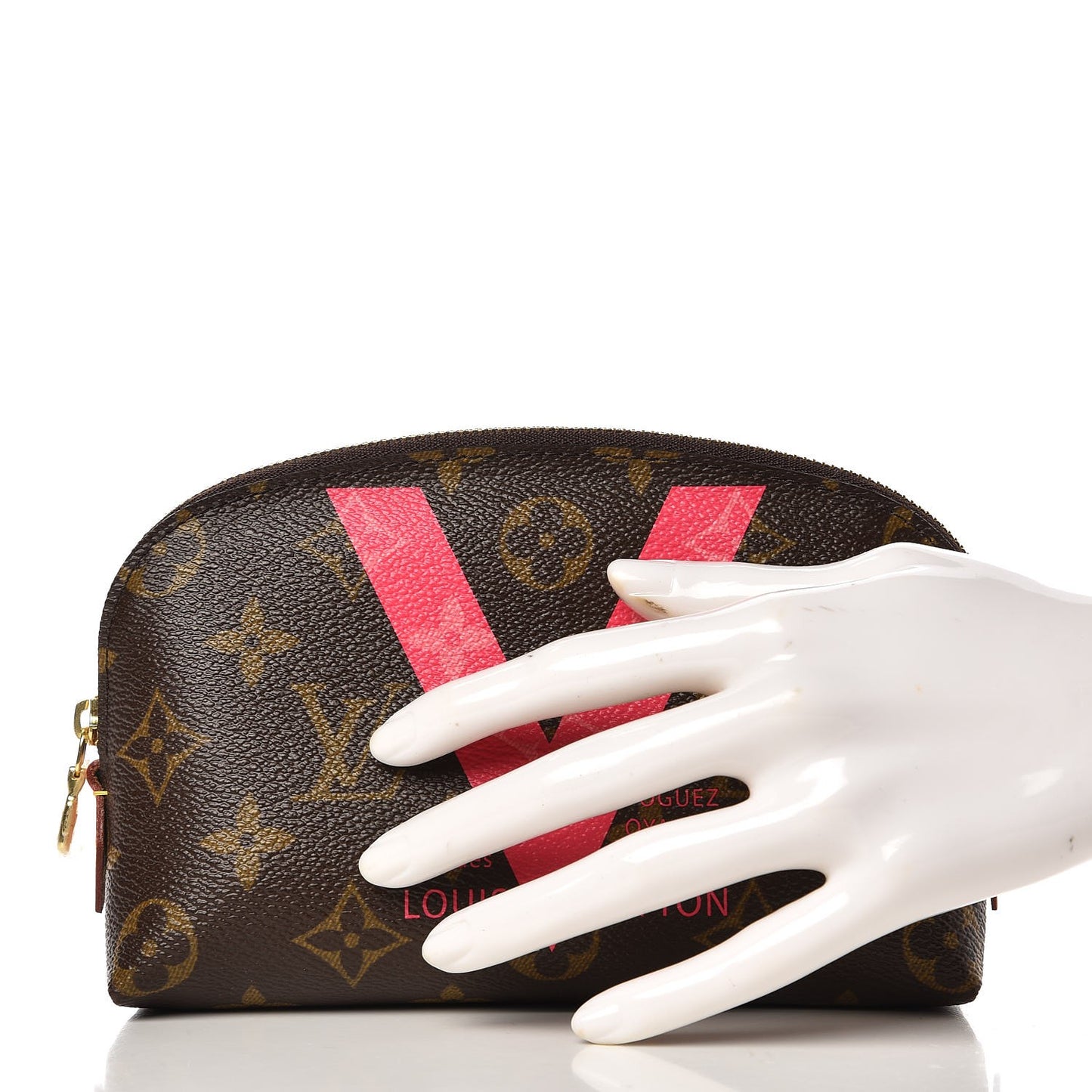Monogram V Cosmetic Pouch Grenade