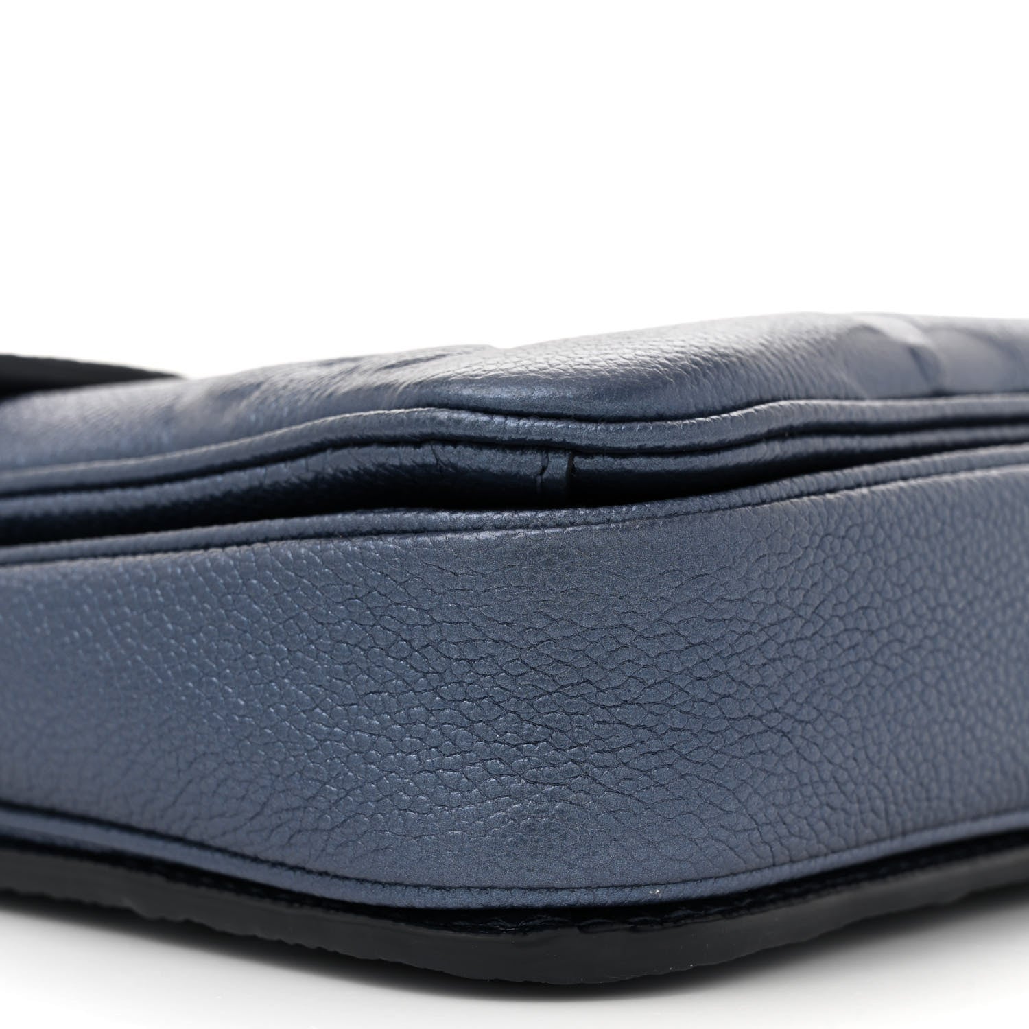 Louis Vuitton Metallic Empreinte Monogram Giant Pochette Metis Navy Nacre 9 of 10