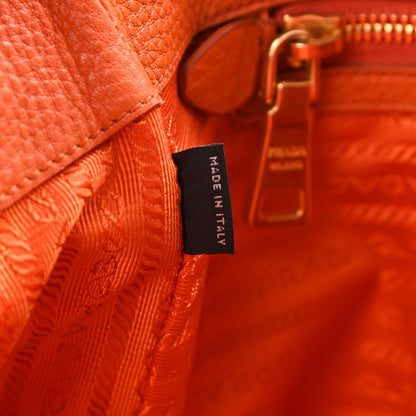 Prada Vitello Daino Tote Papaya 6 of 16