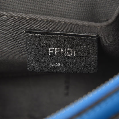 Fendi Vitello Dolce Mini By The Way Boston Bag Blue Royal 7 of 10