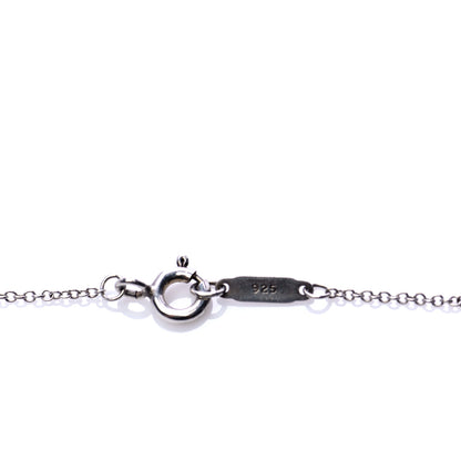 Tiffany Sterling Silver 1837 Circle Pendant Necklace 8 of 8