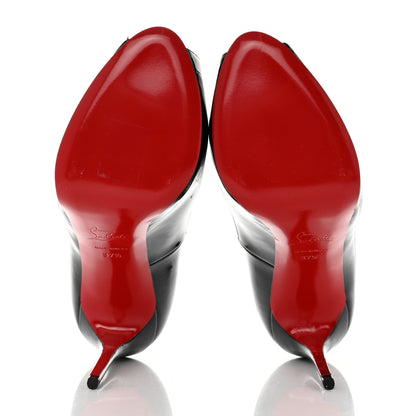 Christian Louboutin Patent New Very Prive Pumps 37.5 Black 5 of 8