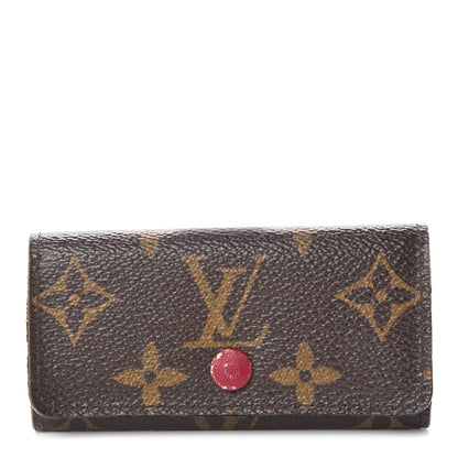Louis Vuitton Monogram 4 Key Multicles Holder Fuchsia 1 of 19