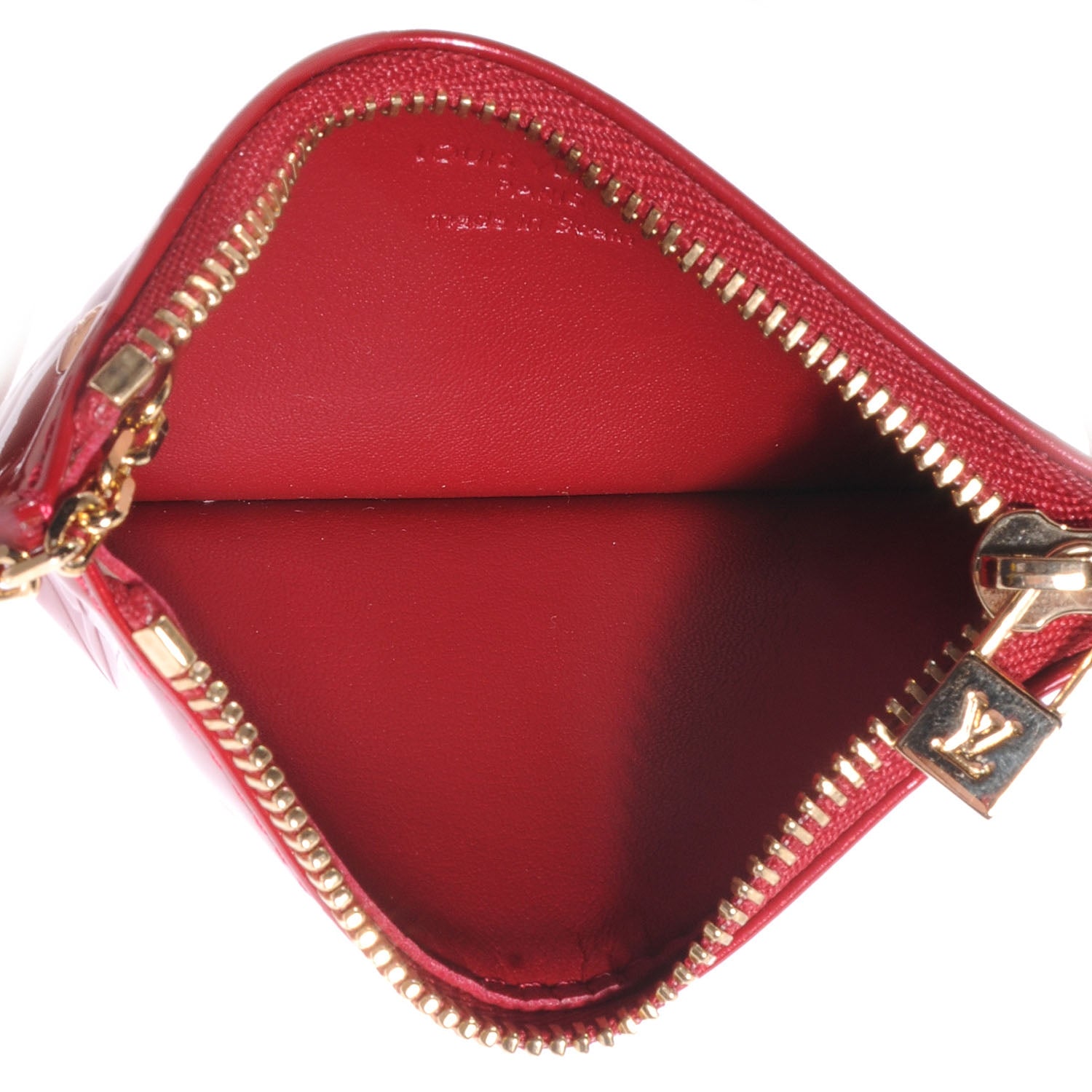 Louis Vuitton Vernis Key Pouch Pomme D'Amour 5 of 7