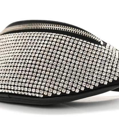 Alexander Wang Rhinestone Mesh Mini Attica Belt Bag Black 9 of 9