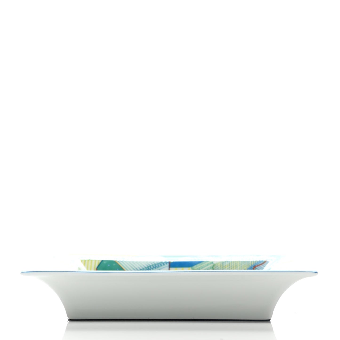 Limoges Porcelain Les Cavaliers Change Tray