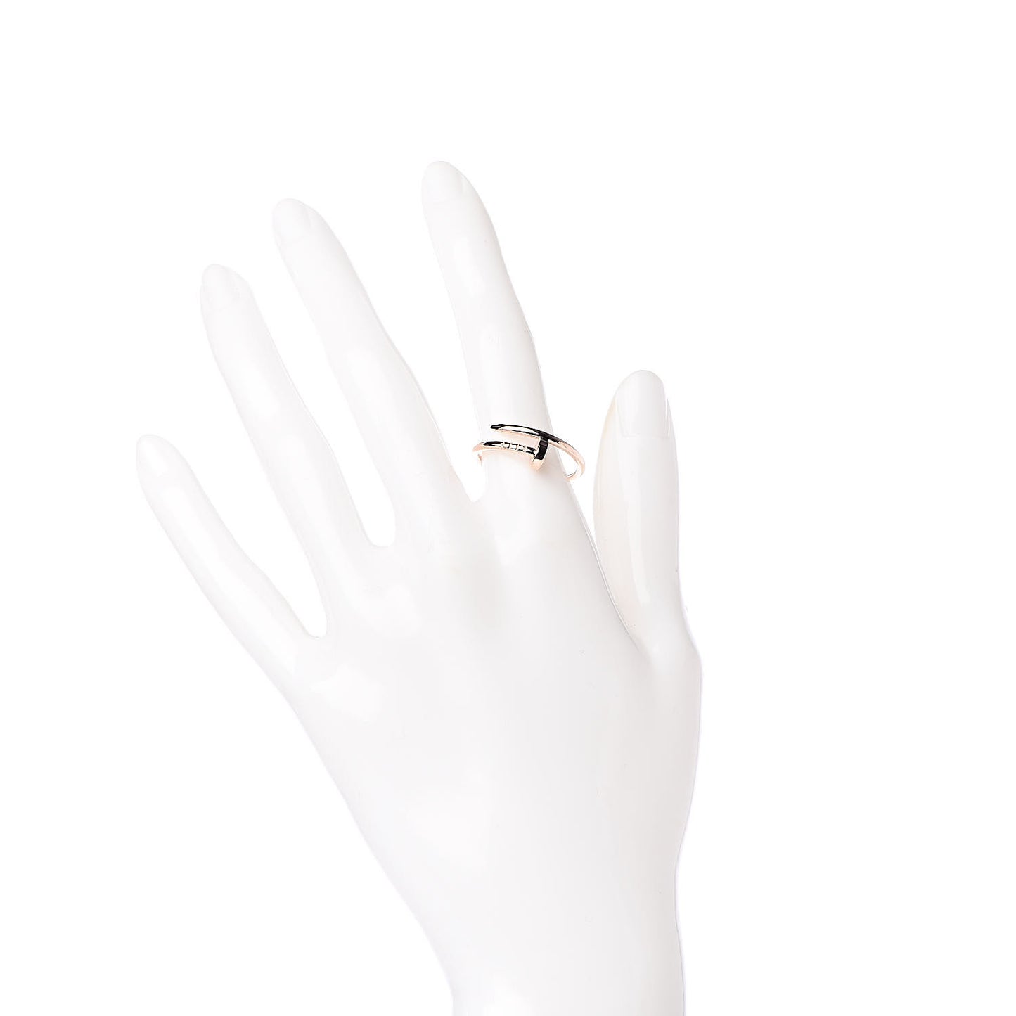 18K Pink Gold Small Juste Un Clou Ring 55 7.25