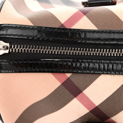 Burberry Nova Check Small Chester Bowling Bag Black 14 of 16