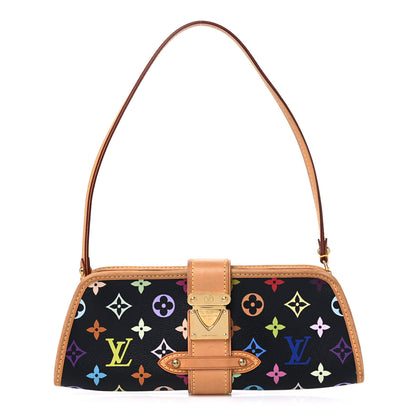 Louis Vuitton Monogram Multicolor Shirley Black 1 of 13