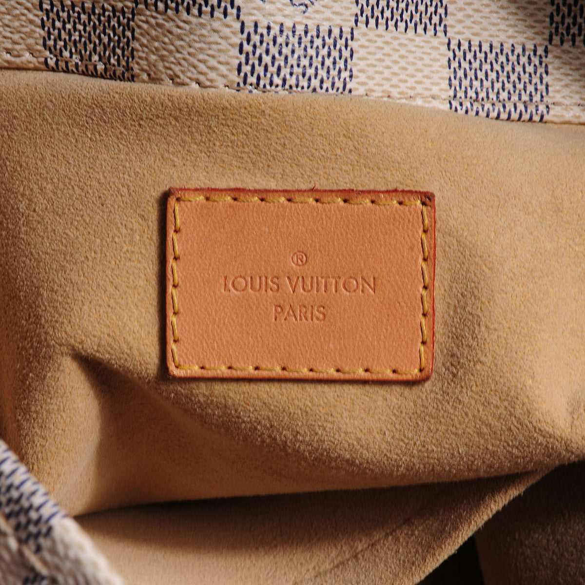 Damier Azur Artsy MM