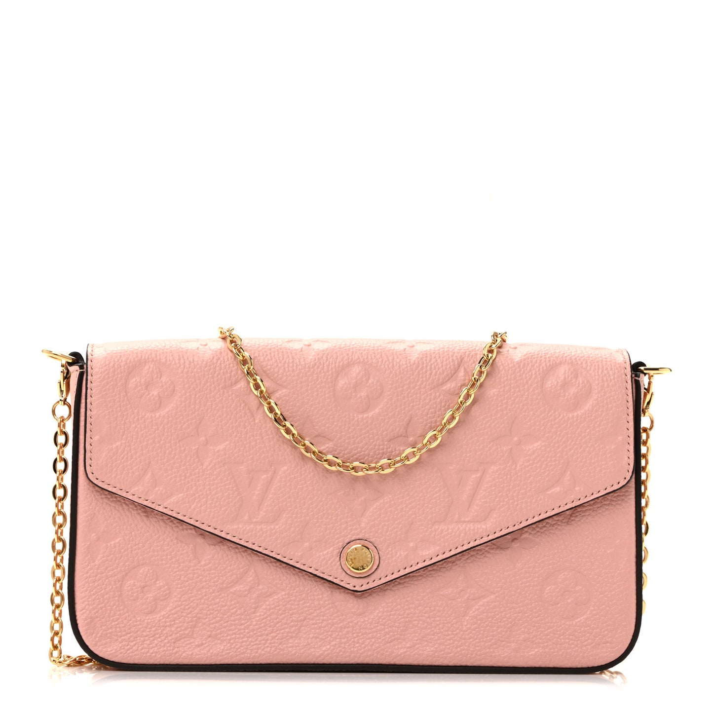 Empreinte Pochette Felicie Chain Wallet Rose Poudre