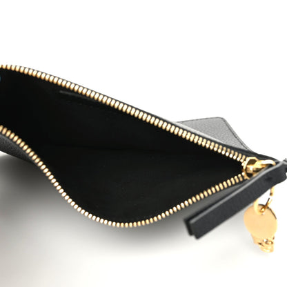 Alexander McQueen Calfskin Skull Wristlet Pouch Black 5 of 7
