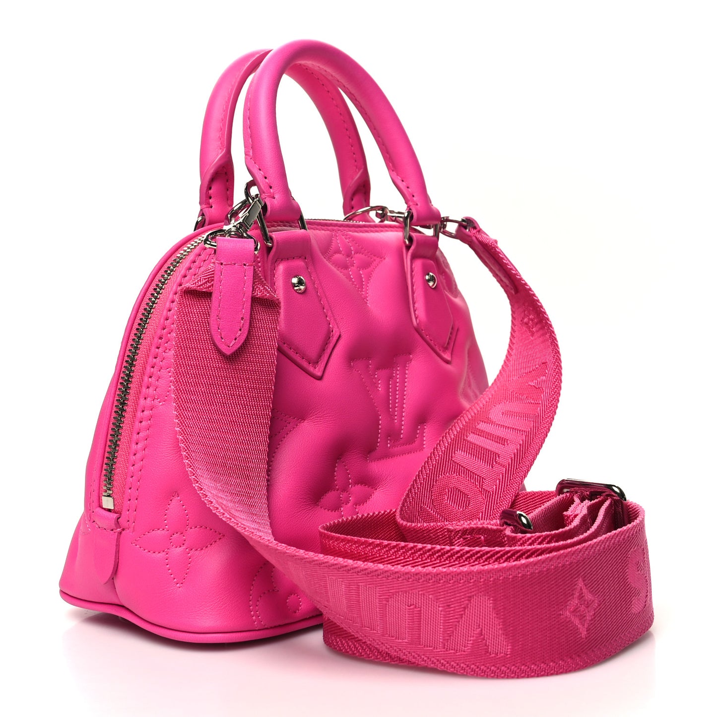 Calfskin Bubblegram Alma BB Rose Miami