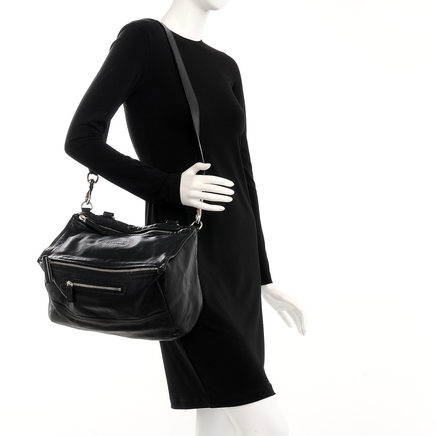 Givenchy Sugar Goatskin Medium Pandora Black 2 of 8