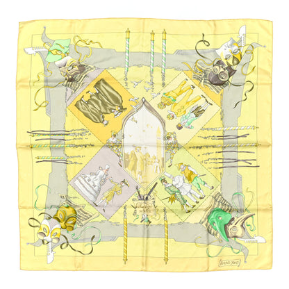 Hermes Silk Le Carnaval de Venise Scarf 90 1 of 5