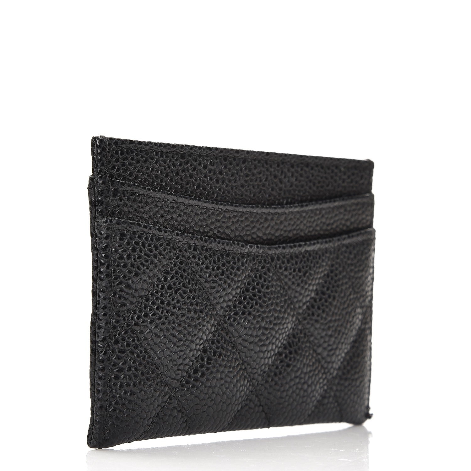 Chanel Caviar Quilted Card Holder Black 3 of 8