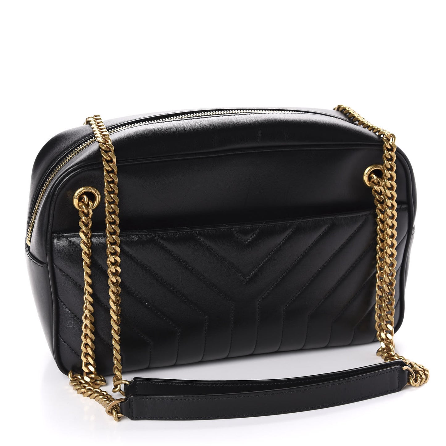 Calfskin Matelasse Joan Camera Bag Black