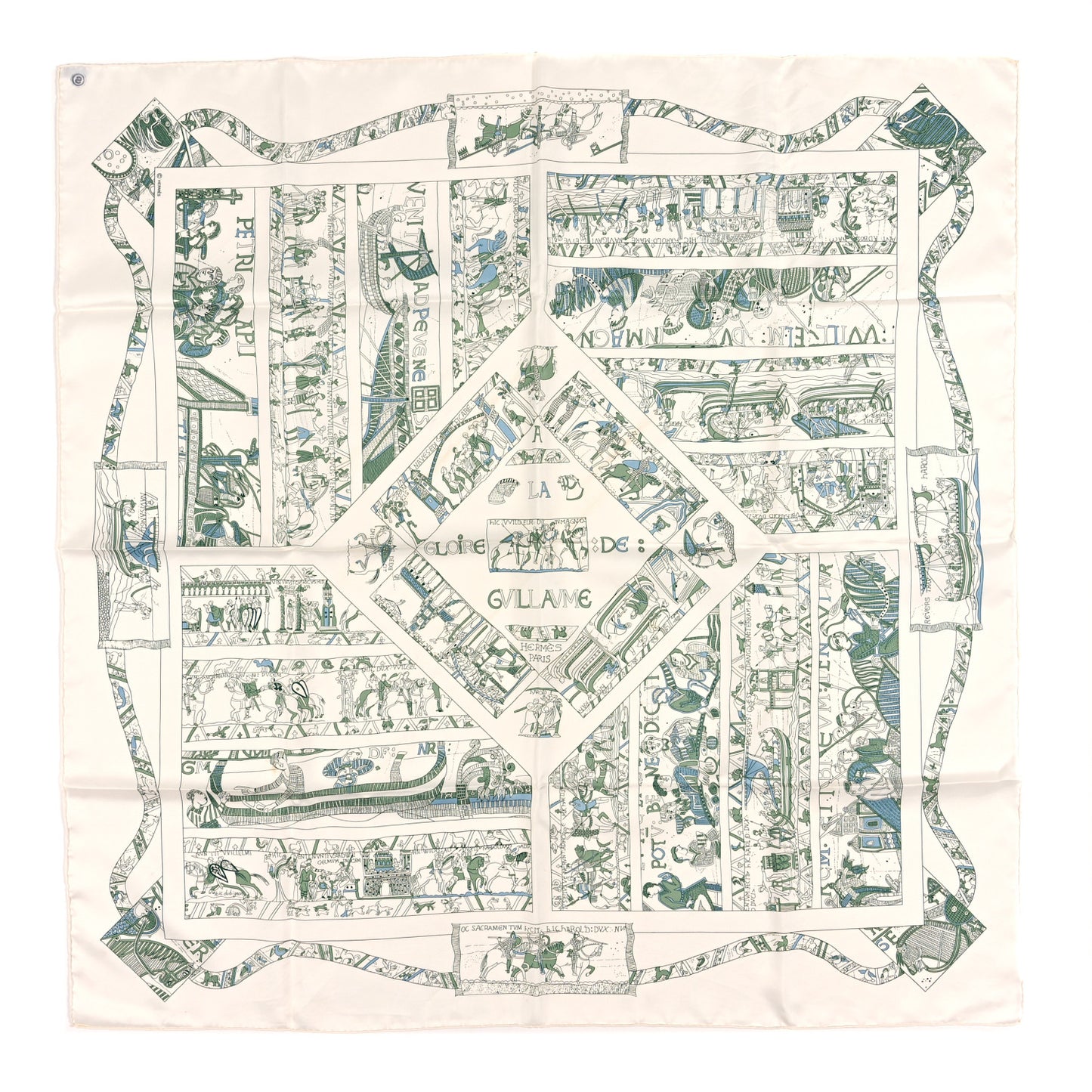 Silk La Gloire De Guillaume Scarf 90