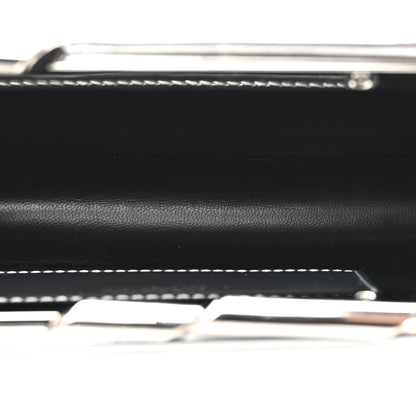 Lanvin Metallic Calfskin Clutch Silver 9 of 19